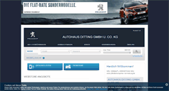 Desktop Screenshot of ditting-kg.de